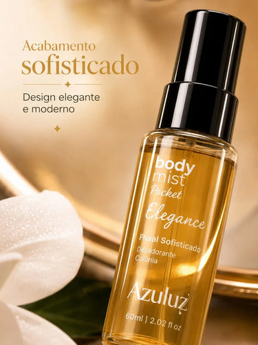 Body Mist Pocket Elegance Floral Sofisticado Feminino 60ml