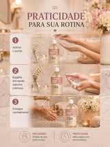Sabonete Líquido Vanille Lumière 480ml Com Glicerina