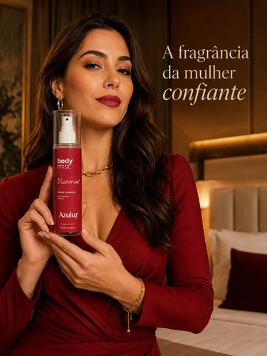 Kit Body Mist Hidratante Sabonete Líquido Victorius Feminino
