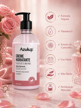 Creme Hidratante Velvet Rose 400ml Vegano Vitamina E