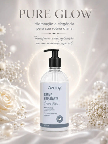 Kit Body Mist Hidratante Sabonete Líquido Pure Glow Feminino
