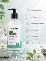 Creme Hidratante Aqua Breeze 400ml Vegano Vitamina E