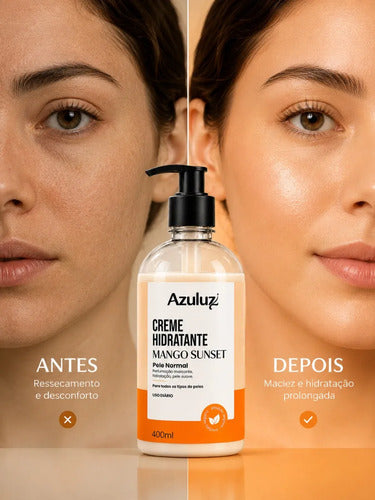 Creme Hidratante Mango Sunset 400ml Vegano Vitamina E