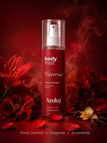 Body Splash Victorius Floral Oriental Feminino 200ml