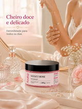 Gel Splash Velvet Rose Floral Gourmand Pele Perfumada