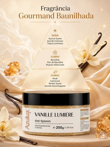 Gel Splash Vanille Lumière Baunilha Pele Perfumada
