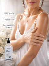 Creme Hidratante Pure Glow 400ml Vegano Vitamina E