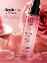 Body Mist Pocket Velvet Rose Fresh Feminino 60ml