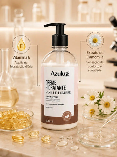 Creme Hidratante Vanille Lumière 400ml Vitamina E