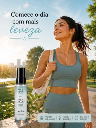 Body Mist Pocket Aqua Breeze Fresh Feminino 60ml