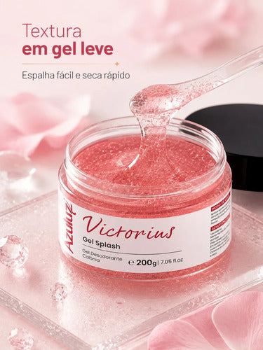 Gel Splash Victorius Baunilha Salgada Frescor Corporal