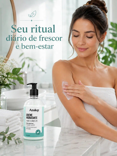 Creme Hidratante Aqua Breeze 400ml Vegano Vitamina E