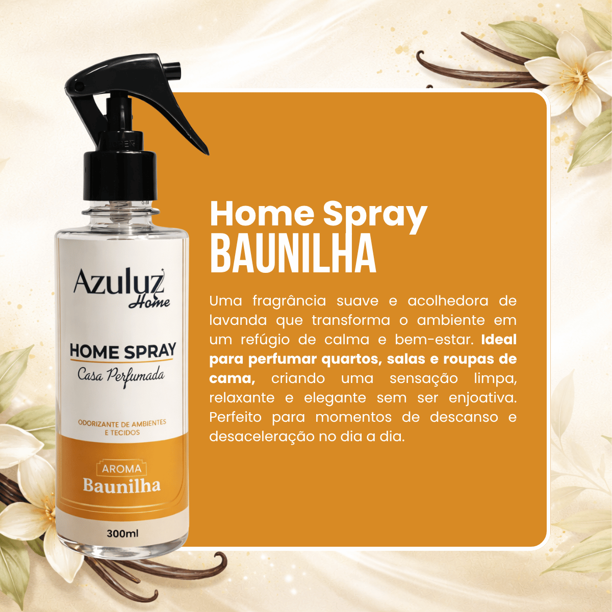 Home Spray Baunilha