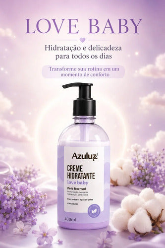 Creme Hidratante Love Baby 400ml Vegano Vitamina E