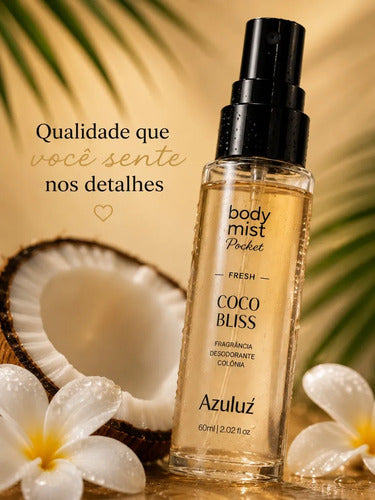 Body Mist Pocket Coco Bliss Fresh Feminino 60ml