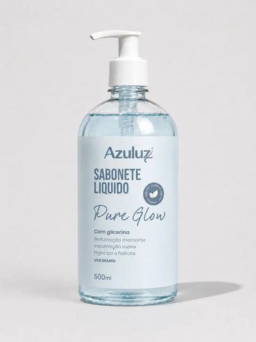 Kit Body Mist Hidratante Sabonete Líquido Pure Glow Feminino