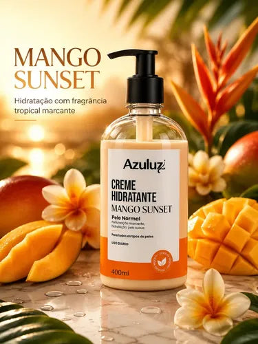 Creme Hidratante Mango Sunset 400ml Vegano Vitamina E