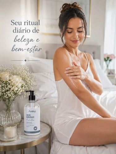 Creme Hidratante Pure Glow 400ml Vegano Vitamina E