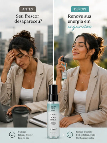 Body Mist Pocket Aqua Breeze Fresh Feminino 60ml