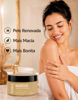 Esfoliante Rosto E Corpo Azuluz Coco E Vanilla 200g