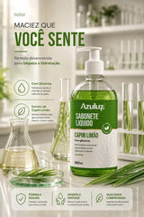 Sabonete Líquido Capim Limão 480ml Limpeza Com Glicerina