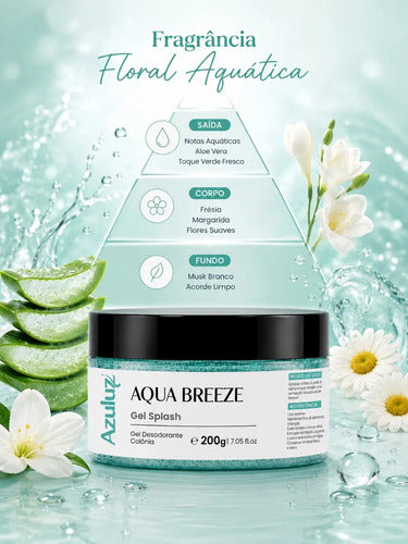 Gel Splash Aqua Breeze Frescor Limpo Uso Diário