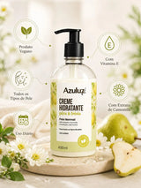Creme Hidratante Pêra E Frésia 400ml Vegano Vitamina E