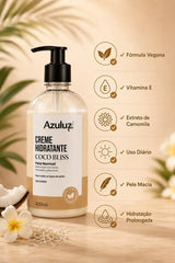 Creme Hidratante Coco Bliss 400ml Vegano Vitamina E