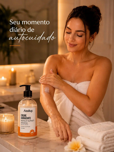 Creme Hidratante Mango Sunset 400ml Vegano Vitamina E