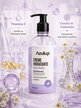 Creme Hidratante Love Baby 400ml Vegano Vitamina E