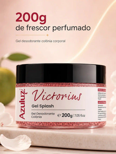 Gel Splash Victorius Baunilha Salgada Frescor Corporal