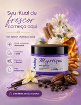 Gel Splash Mystique Desodorante Colônia Corporal