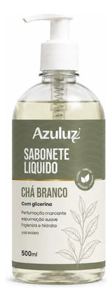 Sabonete Líquido Chá Branco 480ml Com Glicerina
