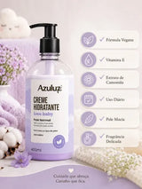 Creme Hidratante Love Baby 400ml Vegano Vitamina E