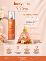 Body Splash Velour Floral Gourmand Feminino 200ml