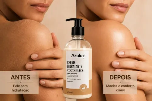 Creme Hidratante Coco Bliss 400ml Vegano Vitamina E