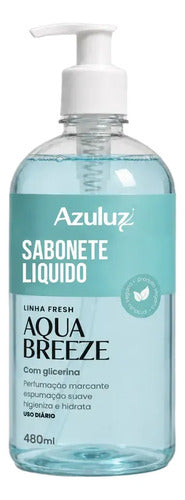 Sabonete Líquido Aqua Breeze 500ml Com Glicerina Hidratante