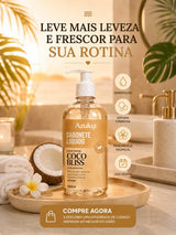Sabonete Líquido Coco Bliss 480ml Com Glicerina Hidratante