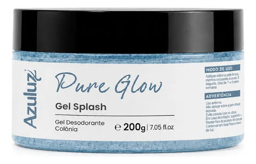 Gel Splash Pure Glow Floral Gourmand Pele Perfumada