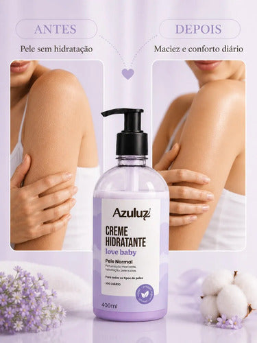 Creme Hidratante Love Baby 400ml Vegano Vitamina E