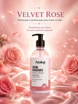 Creme Hidratante Velvet Rose 400ml Vegano Vitamina E