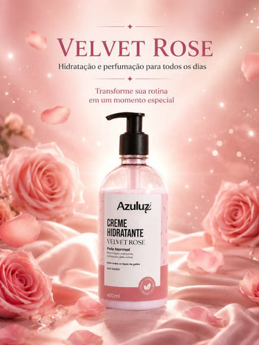Creme Hidratante Velvet Rose 400ml Vegano Vitamina E