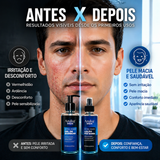 Kit Gel pra barbear e Loção pós barba