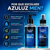 Kit Gel pra barbear e Loção pós barba