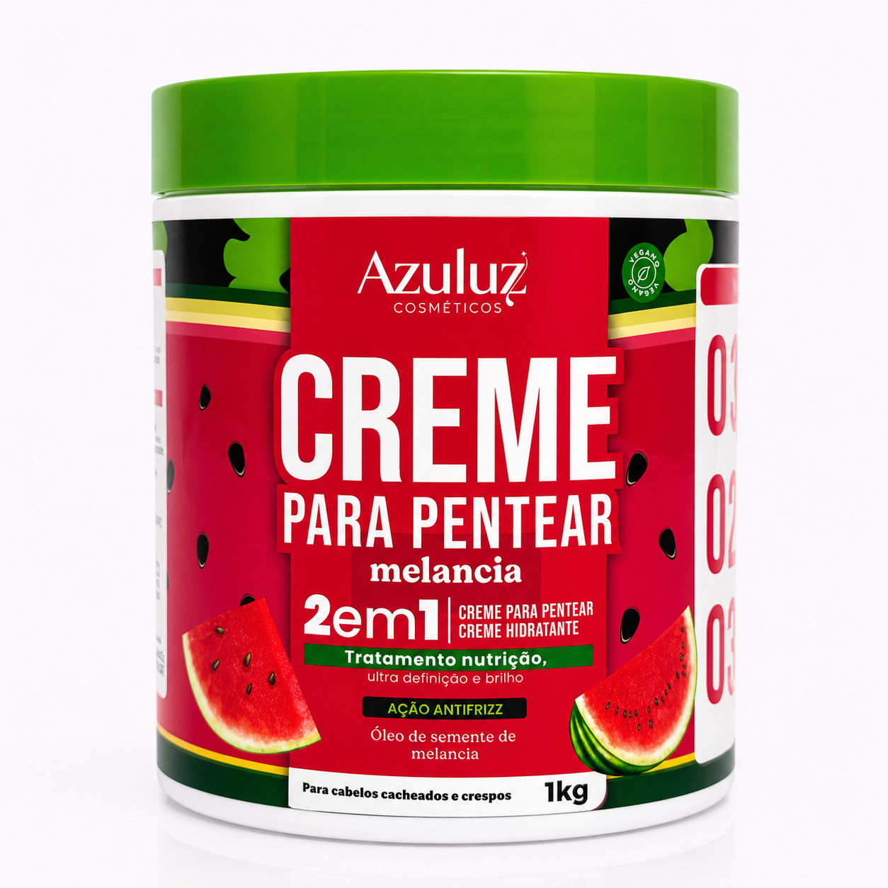 creme para pentear melancia 1kg