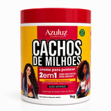creme para pentear morango 2 em 1