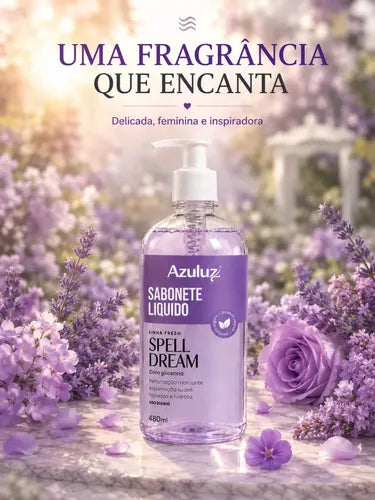 Sabonete Líquido Spell Dream 480ml Com Glicerina Hidratante