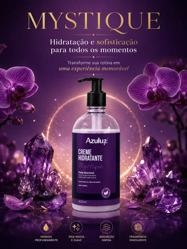 Kit Body Mist Hidratante Sabonete Líquido Mystique Feminino