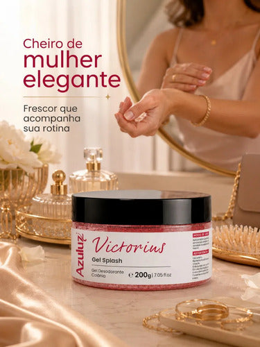 Gel Splash Victorius Baunilha Salgada Frescor Corporal