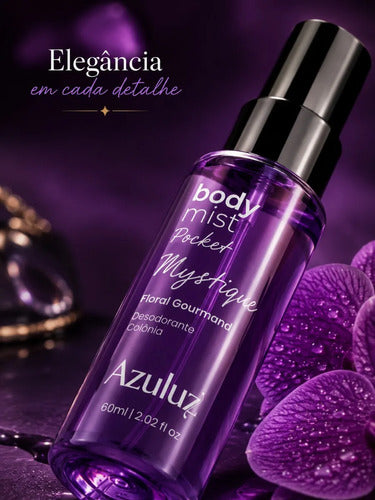 Body Mist Pocket Mystique Floral Gourmand Feminino 60ml